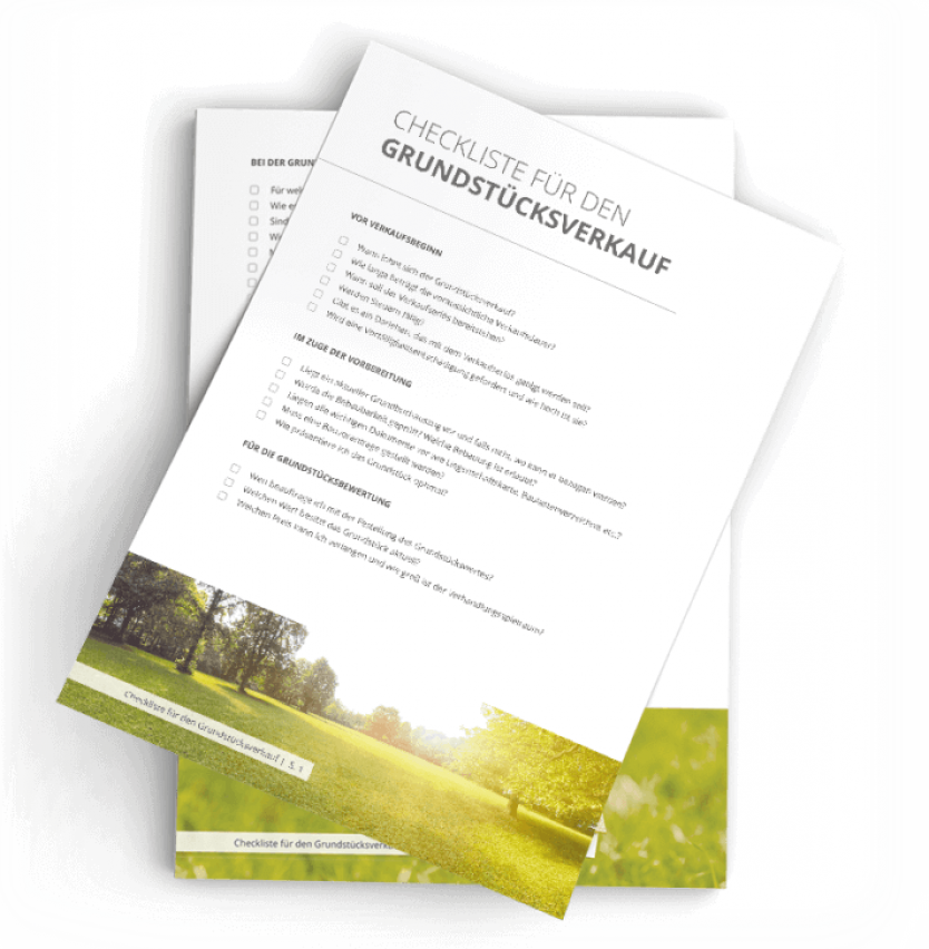 Checkliste Grundstücksverkauf